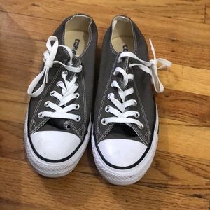 Grey Converse All Stars Size 9
